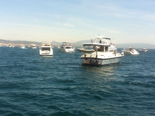 OV Flotilla Turn Around